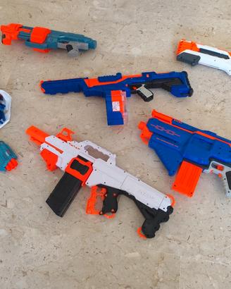 6 pistole nerf