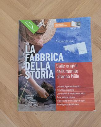 libro scolastivo storia La fabbrica della storia