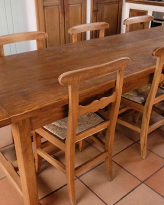 Tavolo in legno da falegnameria