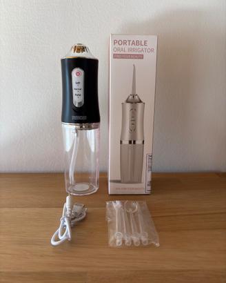 Idropulsore Dentale Portatile con 4 Punte - IPX7