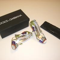 Dolce & Gabbana / scarpe / donna / pelle / fiori