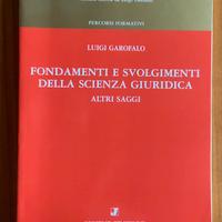 Fondamenti e svolgimenti della scienza giuridica