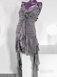 vestito y2k asymmetrico S