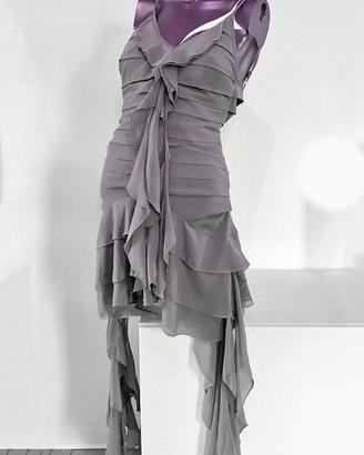 vestito y2k asymmetrico S