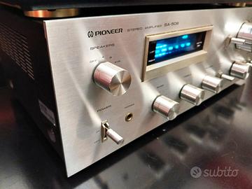 AMPLIFICATORE PIONEER SA 508 E YAMAHA A-550 