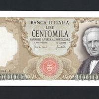 100000 LIRE ALESSANDRO MANZONI 19/7/1970 RARA