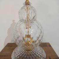 Arte vetro in bolle Vintage Usato Anni 80 