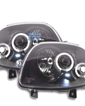 FARI PER RENAULT CLIO 98-01 ANGEL EYES FONDO NERO