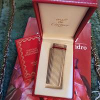 Accendino Cartier in argento massiccio
