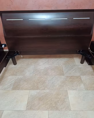 Letto matrimoniale completo rete e materasso