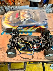 Modello RC 1:10 doppia carrozzeria batteria nuova