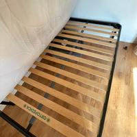 Base letto e materasso baldiflex 120x190