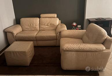 Divano pelle Natuzzi
