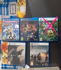 Giochi ps5/ps4