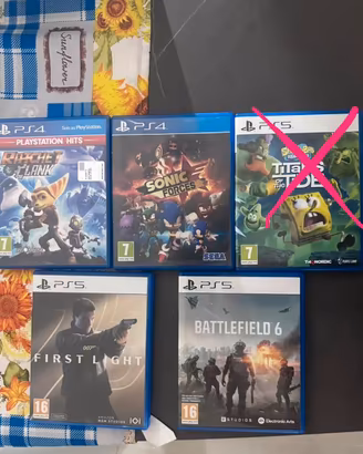 Giochi ps5/ps4