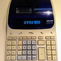 Calcolatrice Olivetti con stampa