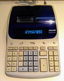 Calcolatrice Olivetti con stampa