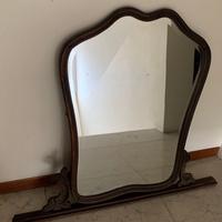 Vecchio Specchio in legno stile Chippendale