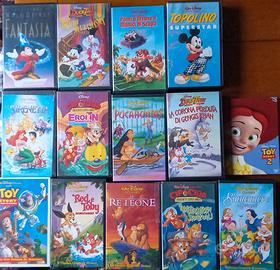 VIDEOCASSETTE ORIGINALI WALT DISNEY-VINTAGE