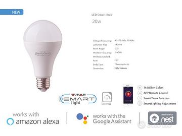 Lampada Led E27 A95 20W RGB ALEXA GOOGLE HOME