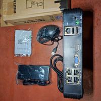 DVR/NVR videosorveglianza con PoE – 4 canali –