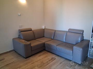 Divano angolare in pelle  Divani&Divani by Natuzzi