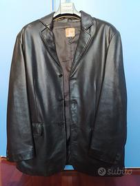 Giacca vintage in pelle uomo