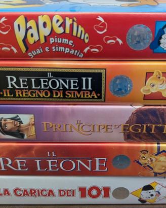 Lotto VHS Cartoni Animati