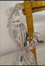 Dama vetro murano o vetro soffiato