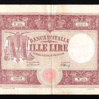 MILLE 1000 LIRE GRANDE M BARBETTI  14/04/1948 RARA