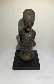Statua africana rara antica Hemba - Congo