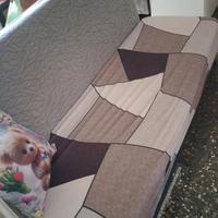 Divano letto 3 posti senza braccioli 