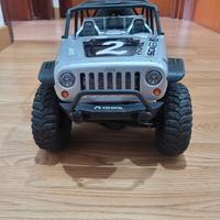 Axial SCX10scocca 313mm  / gomme / scocca + gomme