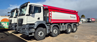 Man tgs 8x4 completi cassone comes