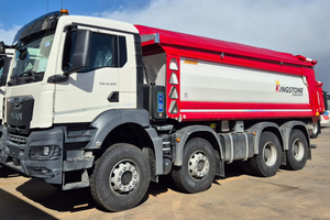 Man tgs 8x4 completi cassone comes