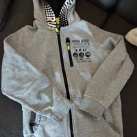 felpa bambino grigia originale marines