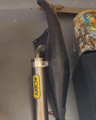 Marmitta per malaguti f12
