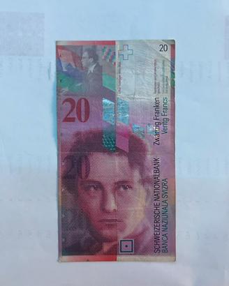 20 FRANCHI SVIZZERI