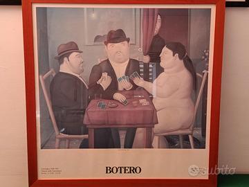 FERNANDO BOTERO "I GIOCATORI I CARTA"