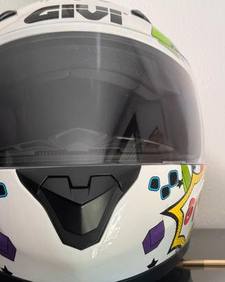 Casco integrale moto per bambini