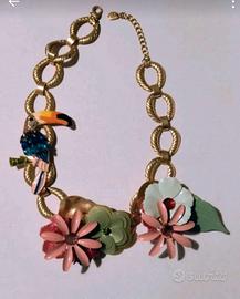 elegante collana bigiotteria alta qualità C63nuova