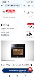 Piano Cottura + Forno Mondo Convenienza - NUOVI