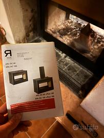 Inserto camino doppia faccia rocal arc 80