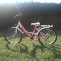 bici rosa