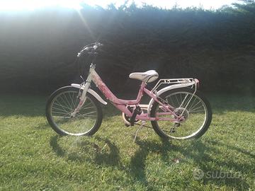 bici rosa