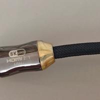 True HQ - Cavo HDMI 2.1 -  8 K - 2 m - 48 Gbps