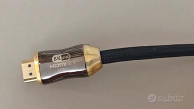 True HQ - Cavo HDMI 2.1 -  8 K - 2 m - 48 Gbps