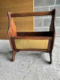 Portariviste in legno vintage