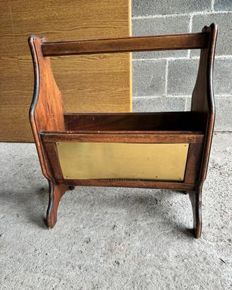 Portariviste in legno vintage