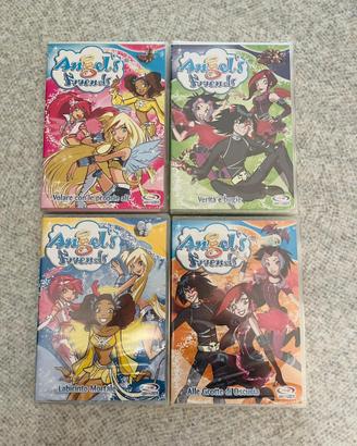 Angel’s Friends DVD 1-2-3-4 nuovi italiano rari